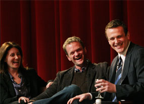 Pam Fryman, Jason Segel, Neil Patrick Harris Pam Fryman, Jason Segel, Neil Patrick Harris